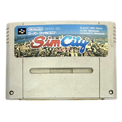 SimCity, Super Famicom Original (Usado)