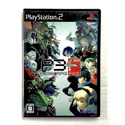 Persona3 Fes, PS2 Japonês Original (Mídia Física) - Usado