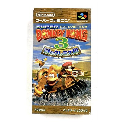 Donkey Kong 3: Mysterious Kremis Island, Super Famicon, JP, Original (Usado)