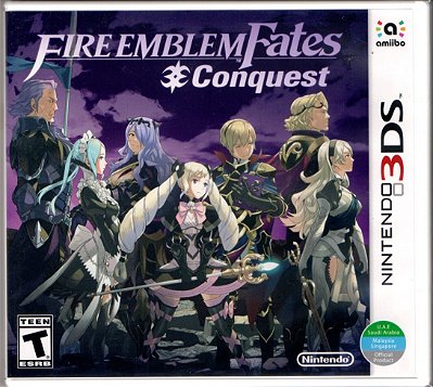 Fire Emblem Fates Conquest - 3DS (Mídia Física) - Novo, Lacrado