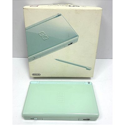 Nintendo DS Lite, Azul, Ice Blue, Na Caixa Seriado, Original Nintendo (Usado)