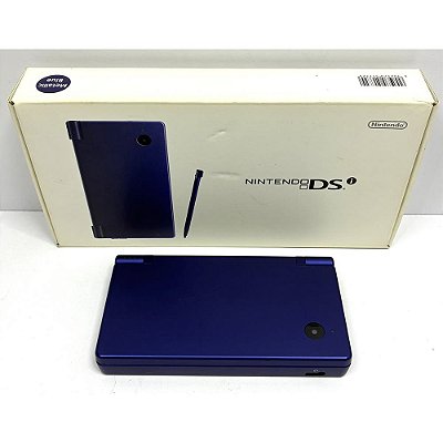 Nintendo DSi, Metallic Blue, Na Caixa Seriado, Original Nintendo (Usado)