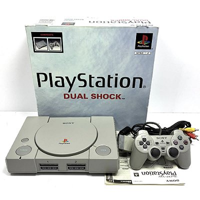 PlayStation 1, Na Caixa Seriado, 1 Controle, Modelo SCPH-9000, PS1, (Usado)