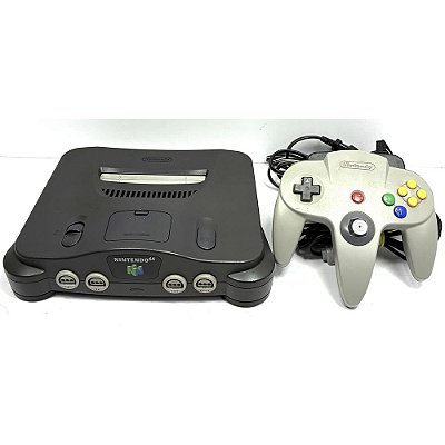 Console Nintendo 64, Com 1 Controle Original, Nintendo (Usado)