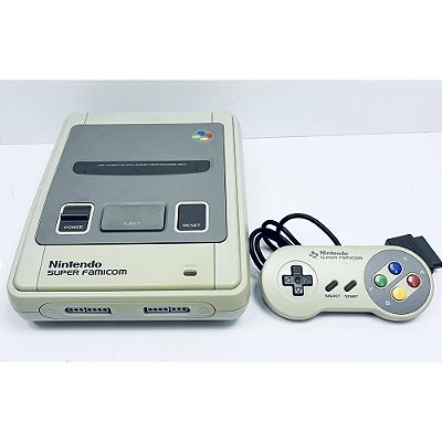 Super Famicom, Com 1 Controle Original, Nintendo (Usado)