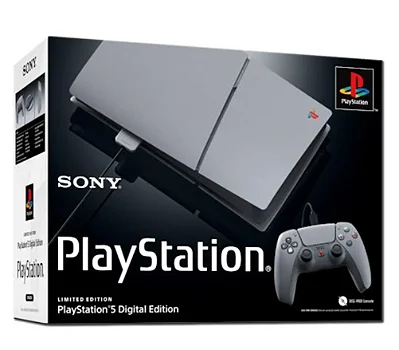 Playstation 5 Slim, Digital Edição 30º Aniversário, Modelo CFI-2014 Nacional (Novo, Lacrado)
