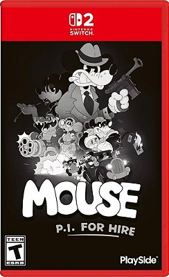 Mouse P. I. For Hire - Switch 2 (Mídia Física) - Novo, Lacrado