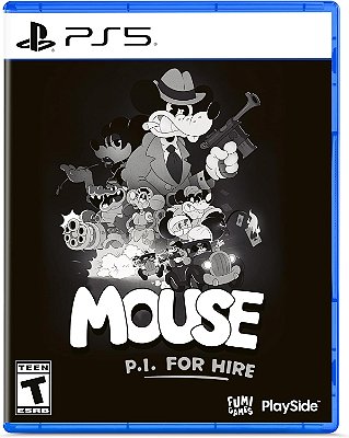 Mouse P. I. For Hire - PS5 (Mídia Física) - Novo, Lacrado