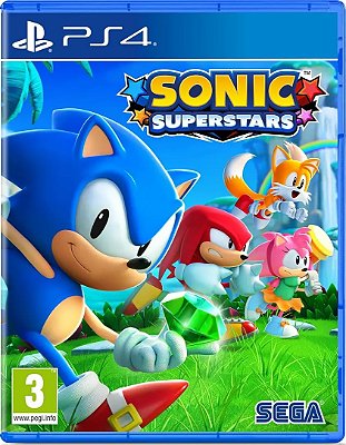 Sonic Superstars - PS4 (Mídia Física) - Novo, Lacrado