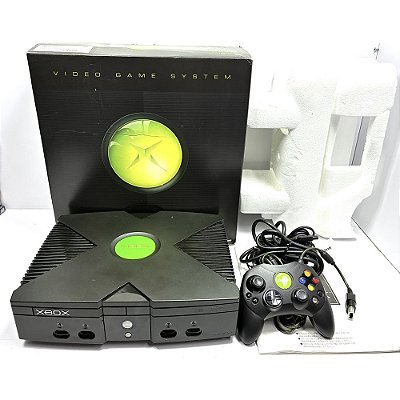 Xbox Clássico, Na Caixa Seriado, 1 Controle, Original, Microsoft (Usado)