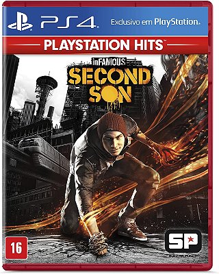 Infamous Second Son - PS4 (Mídia Física) - Novo, Lacrado