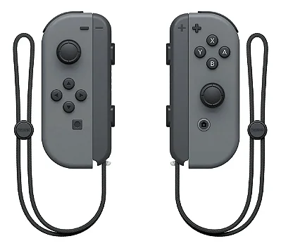 Controle Joy-con L/R Gray Cinza, Para Nintendo Switch, Original Nintendo, Seminovo