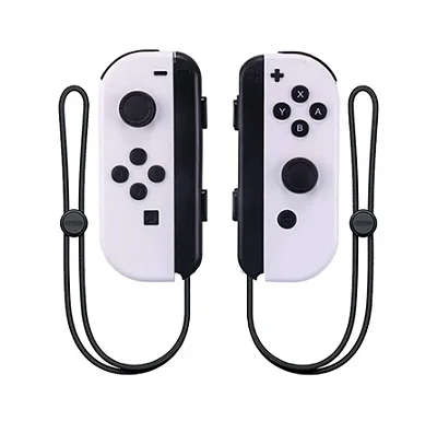 Controle Joy-con L/R, Branco, Para Nintendo Switch, Original Nintendo, Seminovo