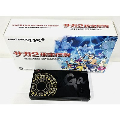 Nintendo DSi, SaGa 20th Anniversary, Na Caixa Seriado, Original Nintendo (Usado)