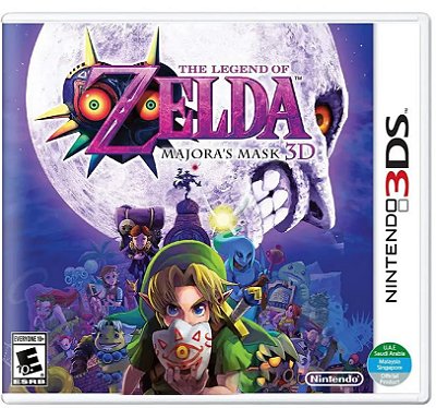 The Legend Of Zelda Majora's Mask 3D - 3DS (Mídia Física) - Novo, Lacrado