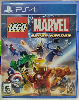 Lego Marvel Super Heroes - PS4 (Mídia Física) - USADO