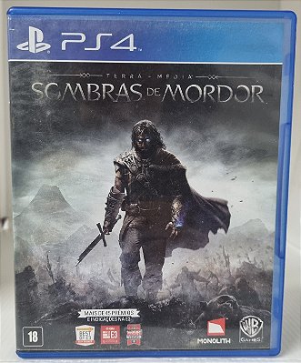 Sombras de Mordor - PS4 (Mídia Física) - USADO