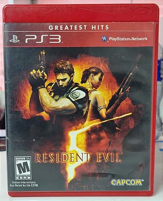Resident Evil 5 - PS3 (Mídia Física) - USADO