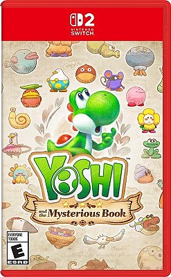 Yoshi and the Mysterious Book - Switch 2 (Mídia Física) - Novo, Lacrado