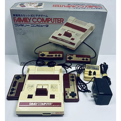 Nintendo Famicom Family Computer, Na Caixa, Original Nintendo (Usado)
