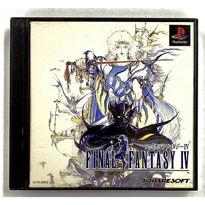 Final Fantasy IV, Original PS1 Japonês  (Usado)