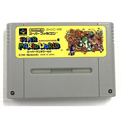Super Mario World, Super Famicom Original (Usado)