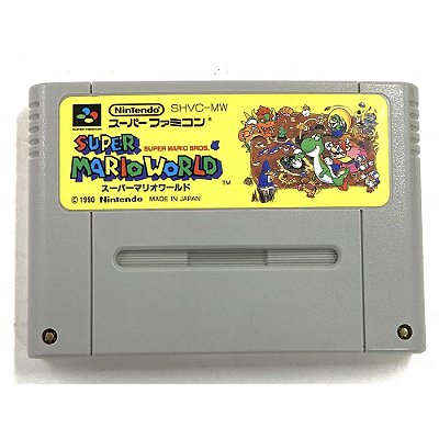 Super Mario World, Super Famicom Original (Usado)