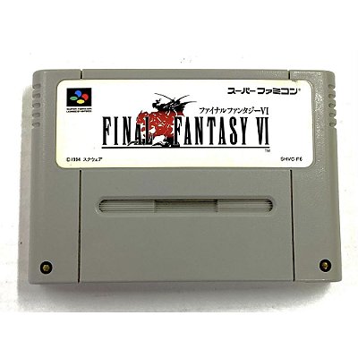 Final Fantasy VI, Super Famicom Original (Usado)