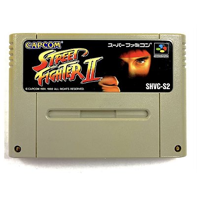 Street Fighter II, Super Famicom Original (Usado)