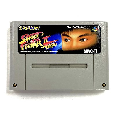 Street Fighter II Turbo: Hyper Fighting, Super Famicom Original (Usado)