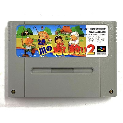 Kawa no Nushi Tsuri 2 (River King 2), Super Famicom Original (Usado)