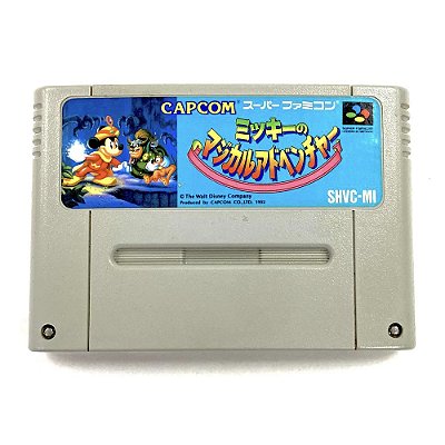 The Magical Quest Starring Mickey Mouse, Super Famicom Original (Usado)