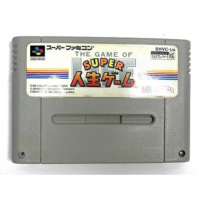 Super Jinsei Game (The Game of Life), Super Famicom Original (Usado)