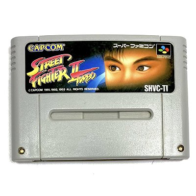 Street Fighter II Turbo: Hyper Fighting, Super Famicom Original (Usado)