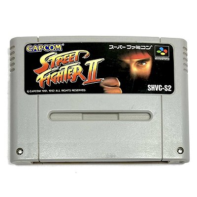 Street Fighter II, Super Famicom Original (Usado)