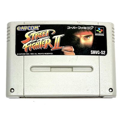 Street Fighter II, Super Famicom Original (Usado)