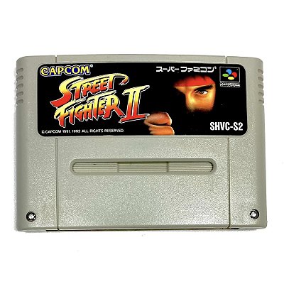 Street Fighter II, Super Famicom Original (Usado)
