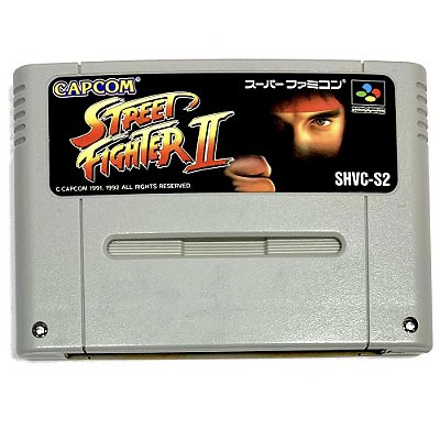 Street Fighter II, Super Famicom Original (Usado)
