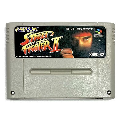 Street Fighter II, Super Famicom Original (Usado)