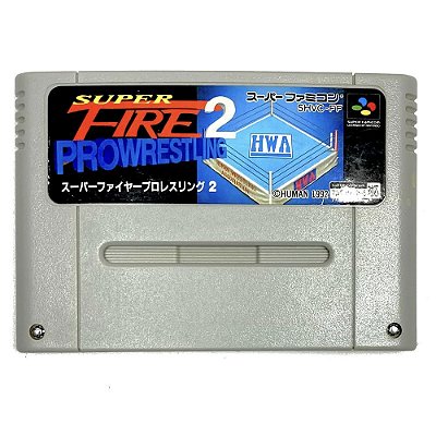 Super Fire Pro Wrestling 2, Super Famicom Original (Usado)