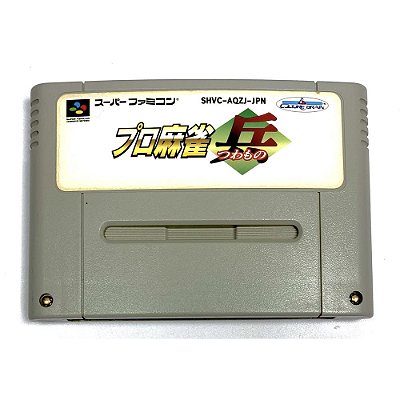 Pro Mahjong Tsuwamono, Super Famicom Original (Usado)