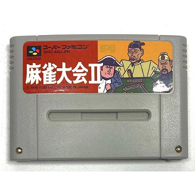 Mahjong Taikai II, Super Famicom Original (Usado)