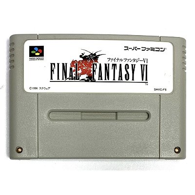 Final Fantasy VI, Super Famicom Original (Usado)