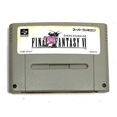 Final Fantasy VI, Super Famicom Original (Usado)