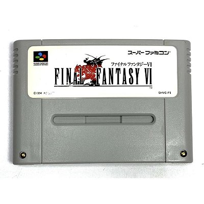 Final Fantasy VI, Super Famicom Original (Usado)