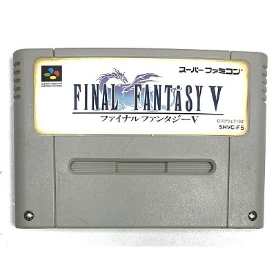 Final Fantasy V, Super Famicom Original (Usado)