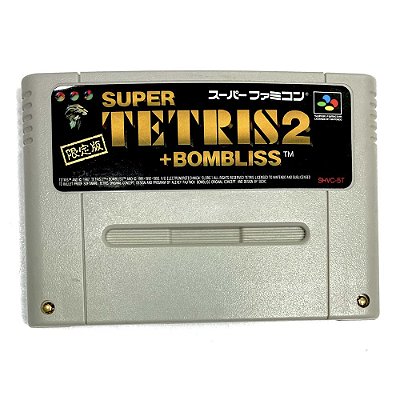 Super Tetris 2 + Bombliss (Limited Edition), Super Famicom Original (Usado)