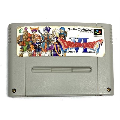 Dragon Quest VI: Maboroshi no Daichi, Super Famicom Original (Usado)