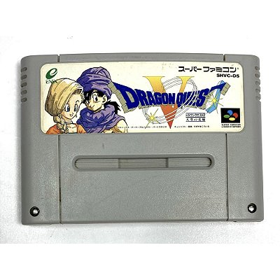Dragon Quest V: Tenkuu no Hanayome, Super Famicom Original (Usado)