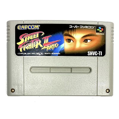 Street Fighter II Turbo: Hyper Fighting, Super Famicom Original (Usado)